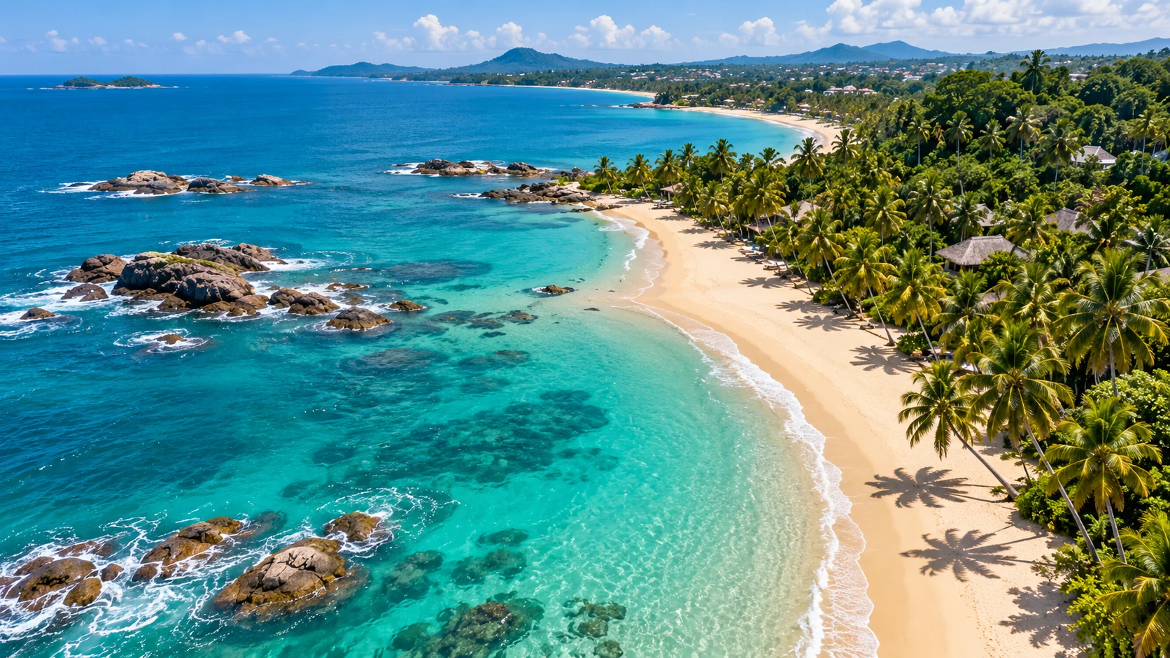 Plage tropicale en Côte d’Ivoire pour découvrir les destinations AFSA Tour